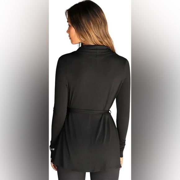 *Joah Brown* Black Tie Cardigan [S/M] - Picture 3 of 3